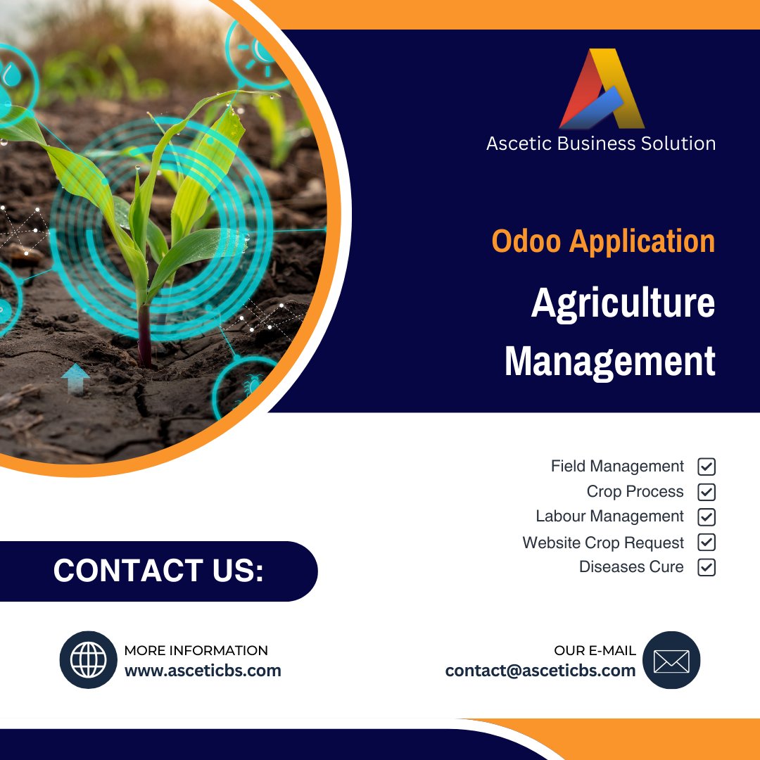 AsceticBs's tweet image. Change the way you manage your farm. Download the Odoo Agriculture Management App today: bit.ly/4f4JKIW

To contact us: bit.ly/3Z6iwtk

#Odoo18 #OdooVersionUpgrade #OdooConsultancy #OdooMigration #Odoo #Odoo17 #OdooApps #OdooImplementation #OdooOdoers