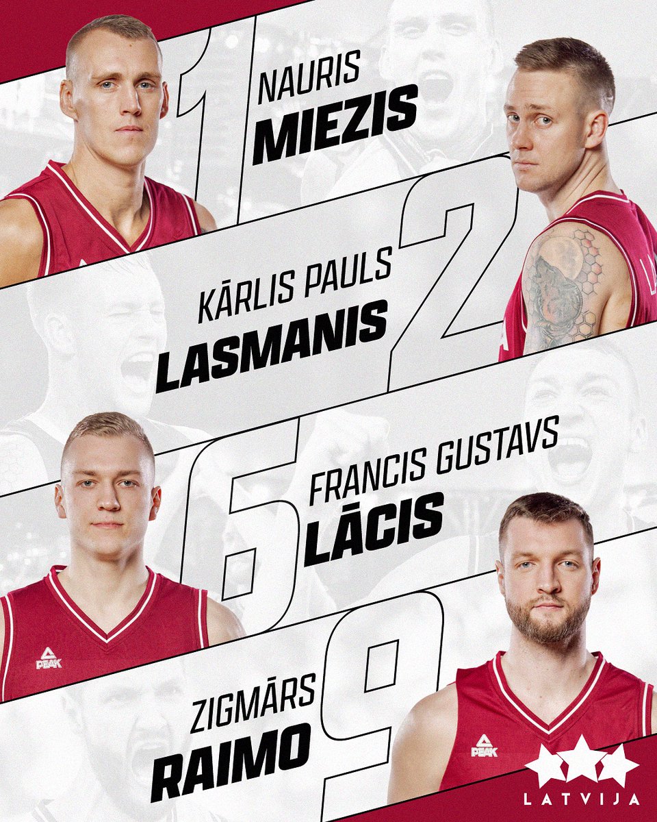 Nosaukts 🇱🇻 Latvijas 3x3 basketbola izlases sastāvs startam Parīzes olimpiskajās spēlēs. 🏀
#TrīsZvaigznes #Paris2024

➡ Vairāk info: basket.lv