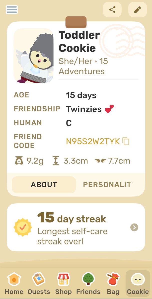 CisforCookieAC's tweet photo. Finch is not just cute but kinda lifechanging?Doing tasks so I can buy my lil bird outfits and nice furniture + travel. Walang palya! 

Add me if you're on it! Friend code N95S2W2TYK. https://t.co/p52RgPG9vn https://t.co/cS049QJxD2