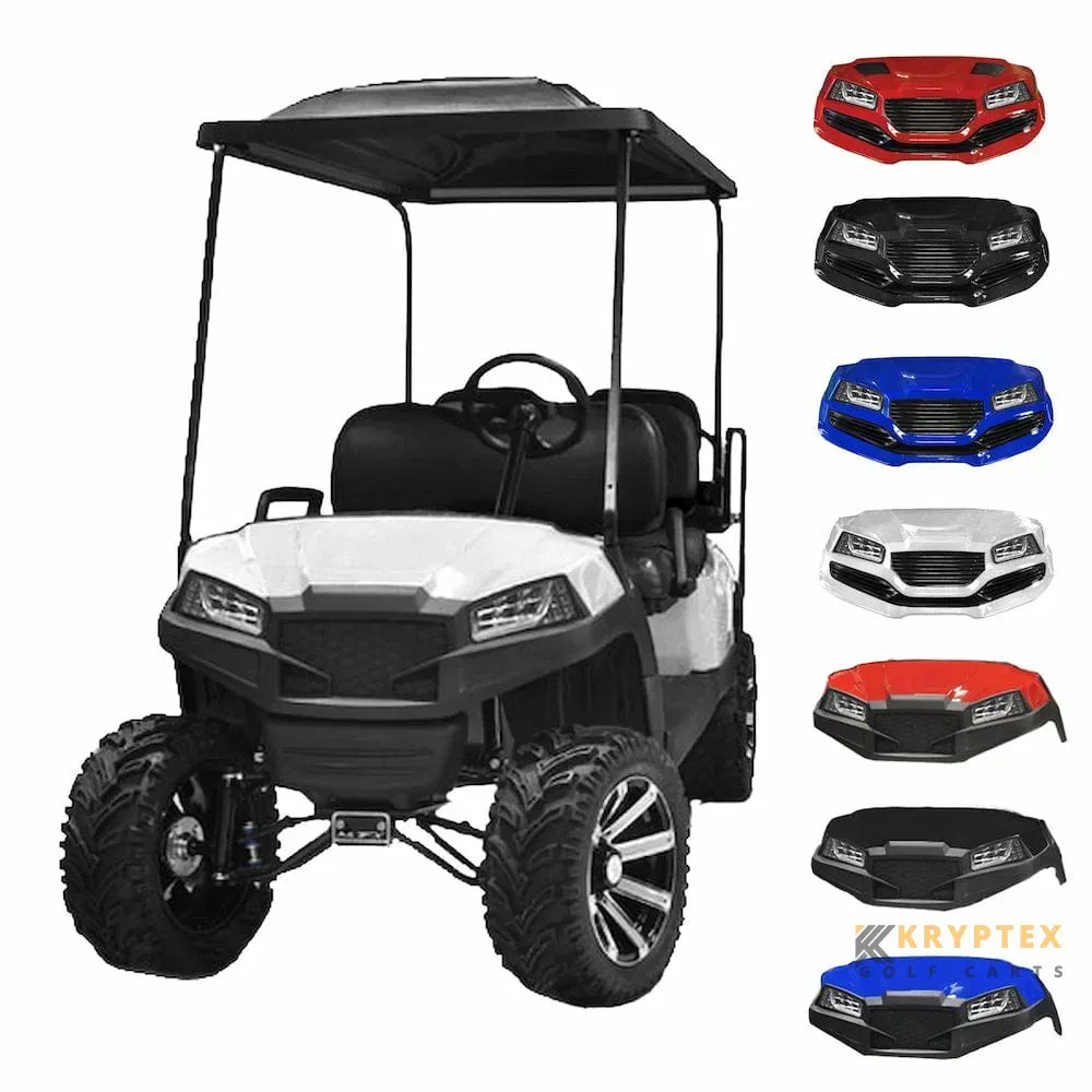 kryptexgolfcart's tweet photo. Upgrade your Yamaha G29/Drive with the stylish HAVOC Body Kit by MadJax! Features LED lights, plug-and-play wiring, and 2 grille styles. Transform your cart for $1,279.95. Turn heads on the golf course with this sleek upgrade! #GolfCartUpgrade #MadJaxHavoc ๐โจ https://t.co/8rPjLpqoXM
