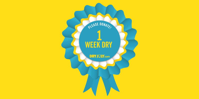 dryjuly's tweet photo. And just like that, we've made it through the first week of Dry July! 🎉

One whole week done and dusted! You should feel so proud of reaching your first milestone.

Share your ‘1 Week Dry’ badge with pride and let's see how much we can raise ❤️ https://t.co/eG6RLBoeGn