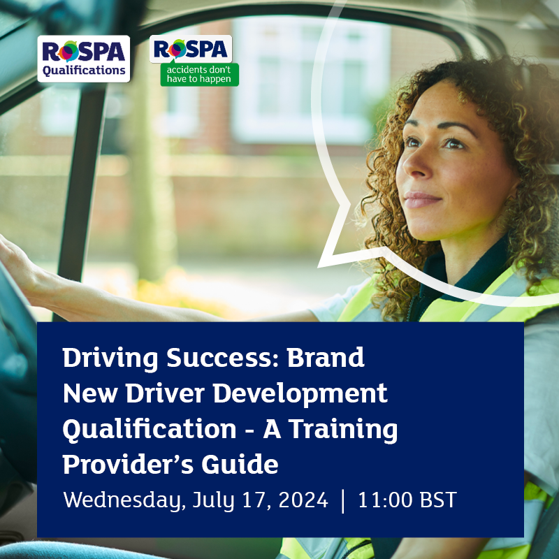 RoSPA's tweet image. Join us on July 17, 2024 for an exclusive webinar showcasing RoSPA's groundbreaking new Defensive Driving Qualification!

Register now to secure your FREE space: events.teams.microsoft.com/event/abd95a78… 

#driving #defensivedriving #healthandsafety #roadsafety