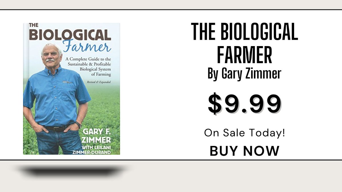 eBookHunter's tweet image. Revolutionize your farming with Gary Zimmer's The Biological Farmer”. A guide that every forward-thinking farmer should read. cravebooks.com/b-42019?refere…  #ProgressiveFarming #Agriculture