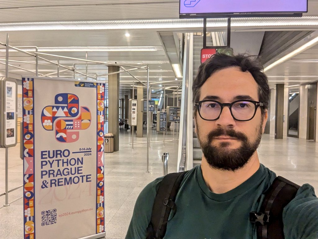 pauloxnet's tweet image. I just arrived at the EuroPython 2024 conference venue in Prague 🛬🇨🇿

I have already started meeting old friends on this day of tutorials and workshops 🐍🇪🇺

#EuroPython #EuroPython2024 #Python #Conference

ep2024.europython.eu/tutorials