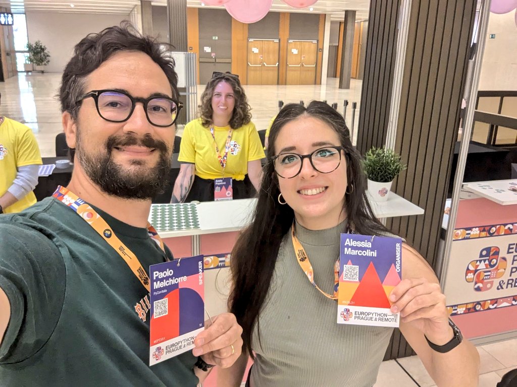 pauloxnet's tweet image. I just arrived at the EuroPython 2024 conference venue in Prague 🛬🇨🇿

I have already started meeting old friends on this day of tutorials and workshops 🐍🇪🇺

#EuroPython #EuroPython2024 #Python #Conference

ep2024.europython.eu/tutorials