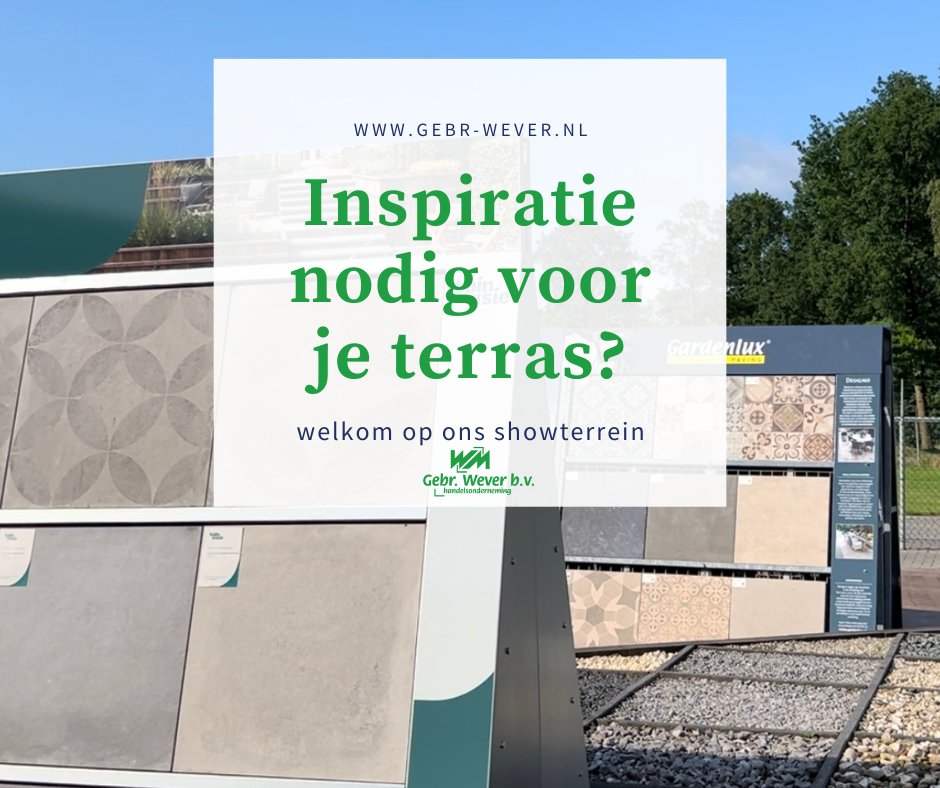 GebrWever's tweet photo. Wij zijn de hele zomer open, welkom in Valthermond! #sierbestrating #bestrating #betonbanden #klinkers #grind #zand #bigbag https://t.co/Pj9EPuXJFr https://t.co/SgyoepXQ3U