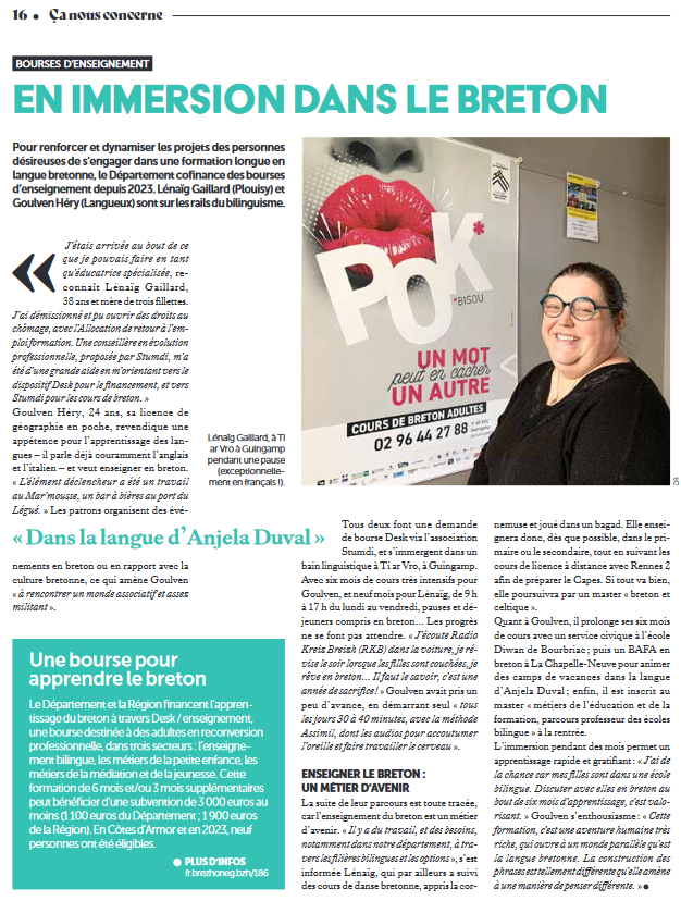 VisantRoue's tweet image. E kelaouenn Departamant Aodoù-an-Arvor #bzhg