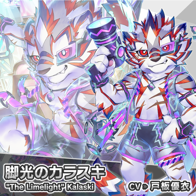 【キャラクター紹介】
脚光のカラスキ（CV:戸板優衣）
「サマーナイツ・ラストイリュージョン」にて新規追加されるキャラクター「脚光のカラスキ」をご紹介！
live-a-hero.jp/character/kala…
#LIVEAHERO #ラブヒロ