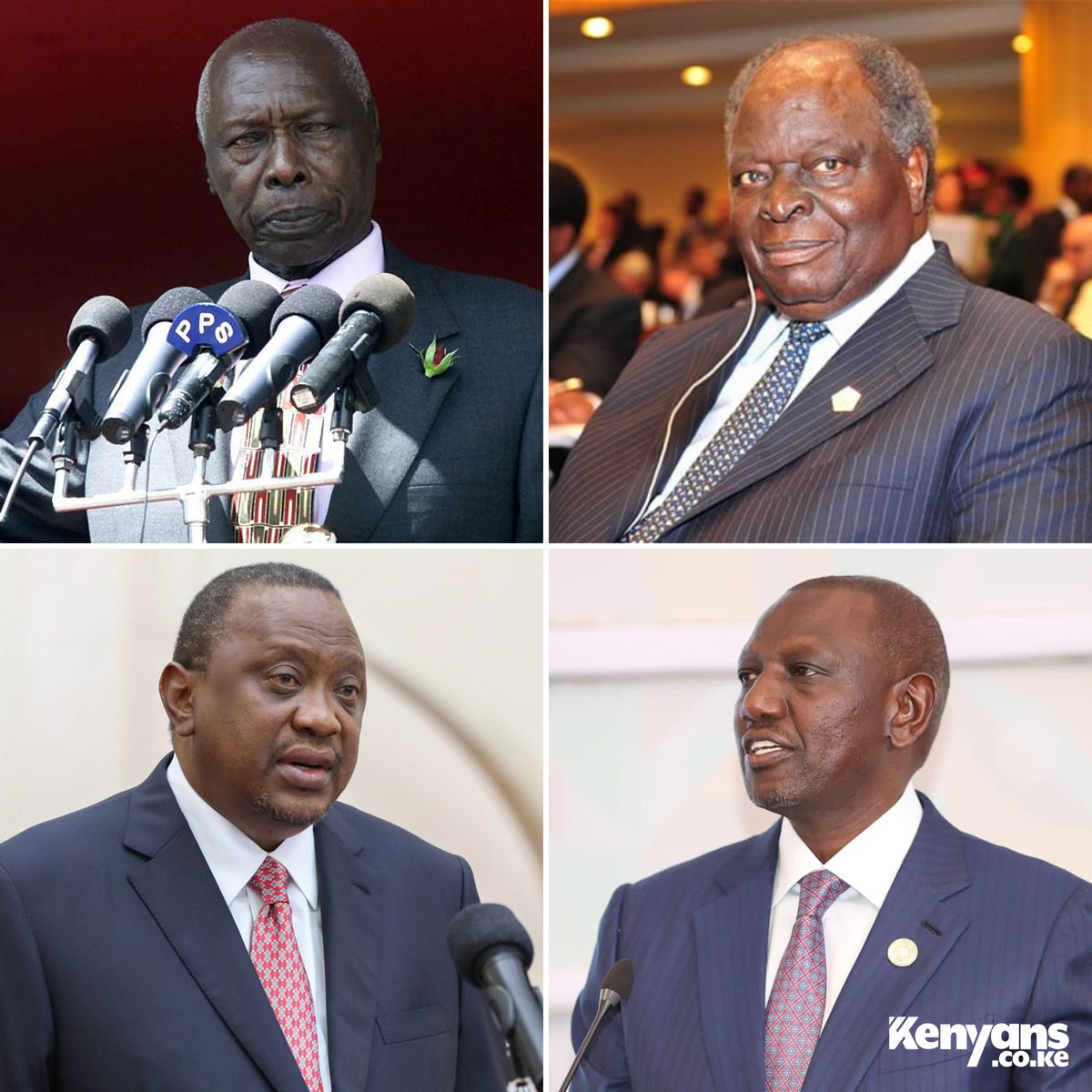 BrianMPeter's tweet photo. Which Kenyan president do you think has been the best at giving speeches? 
1. Daniel Moi
2. Mwai Kibaki
3. Uhuru Kenyatta
4. William Ruto https://t.co/hBXM27zlwp