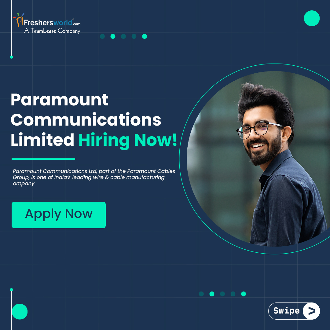 Freshersworld's tweet photo. Paramount Communications Limited is hiring for Trainee Sales Marketing
Apply Now: https://t.co/kRidHc2iWg
Follow https://t.co/oGQnOytt28 for the latest job updates
#recruiting #hiring #freshersworld #jobs #freshershiring #jobopenings #jobvacancies #mba #delhi https://t.co/pJZUkoeqBN
