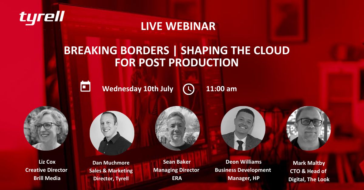 👉 Last chance to register for our webinar on Wednesday.   We'll be exploring '𝐁𝐫𝐞𝐚𝐤𝐢𝐧𝐠 𝐁𝐨𝐫𝐝𝐞𝐫𝐬 | 𝐒𝐡𝐚𝐩𝐢𝐧𝐠 𝐭𝐡𝐞 𝐂𝐥𝐨𝐮𝐝 𝐟𝐨𝐫 𝐏𝐨𝐬𝐭' and discussing how the cloud is transforming our industry. 

eventbrite.co.uk/e/breaking-bor…