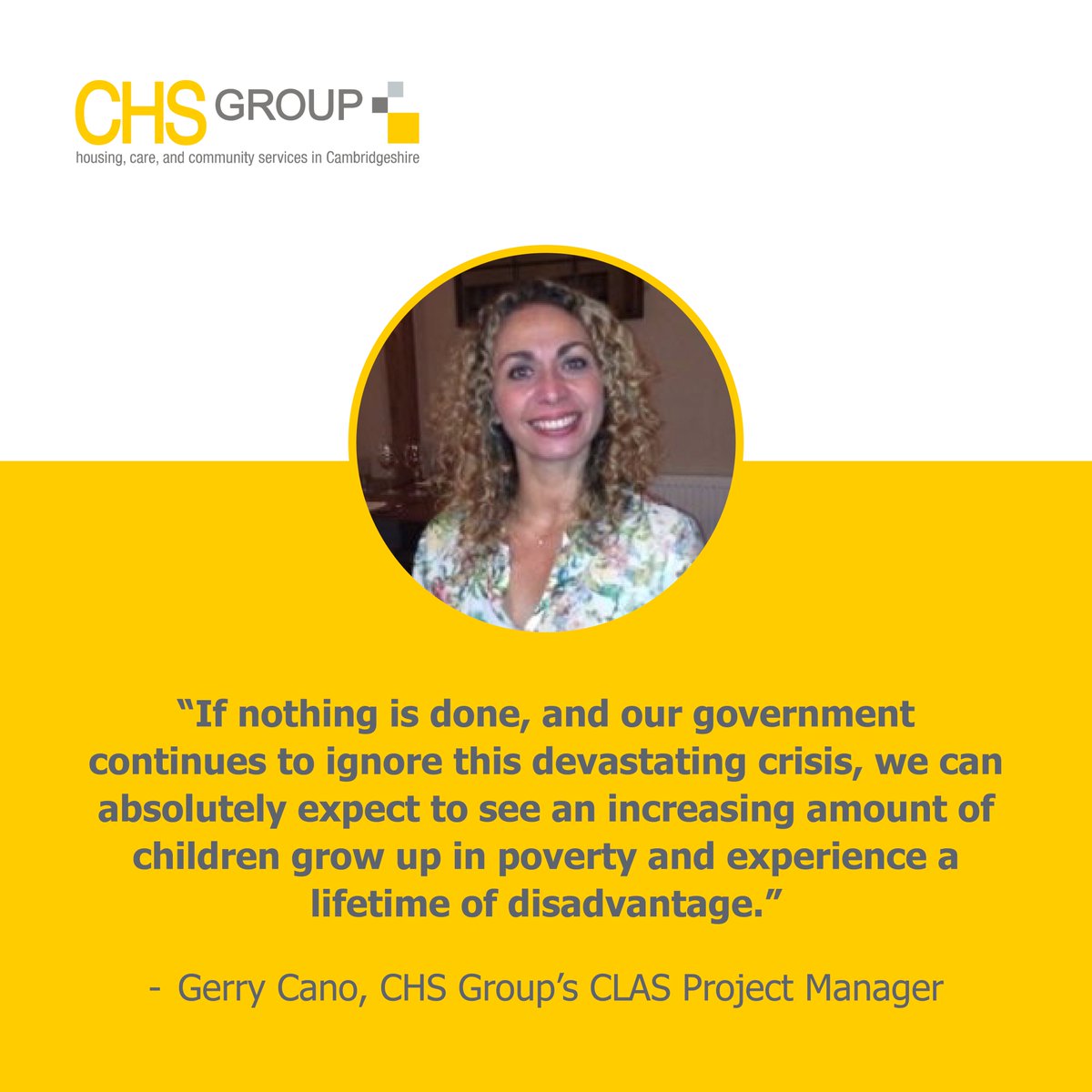 Recently, our CLAS Project Manager, Gerry Cano, featured in @HousingDigital_ talking about the rising levels of child poverty across the UK, and why we must not let our MPs continue to ignore this issue.

Learn more: housingdigital.co.uk/child-poverty-…

#SocialHousing #ChildPoverty