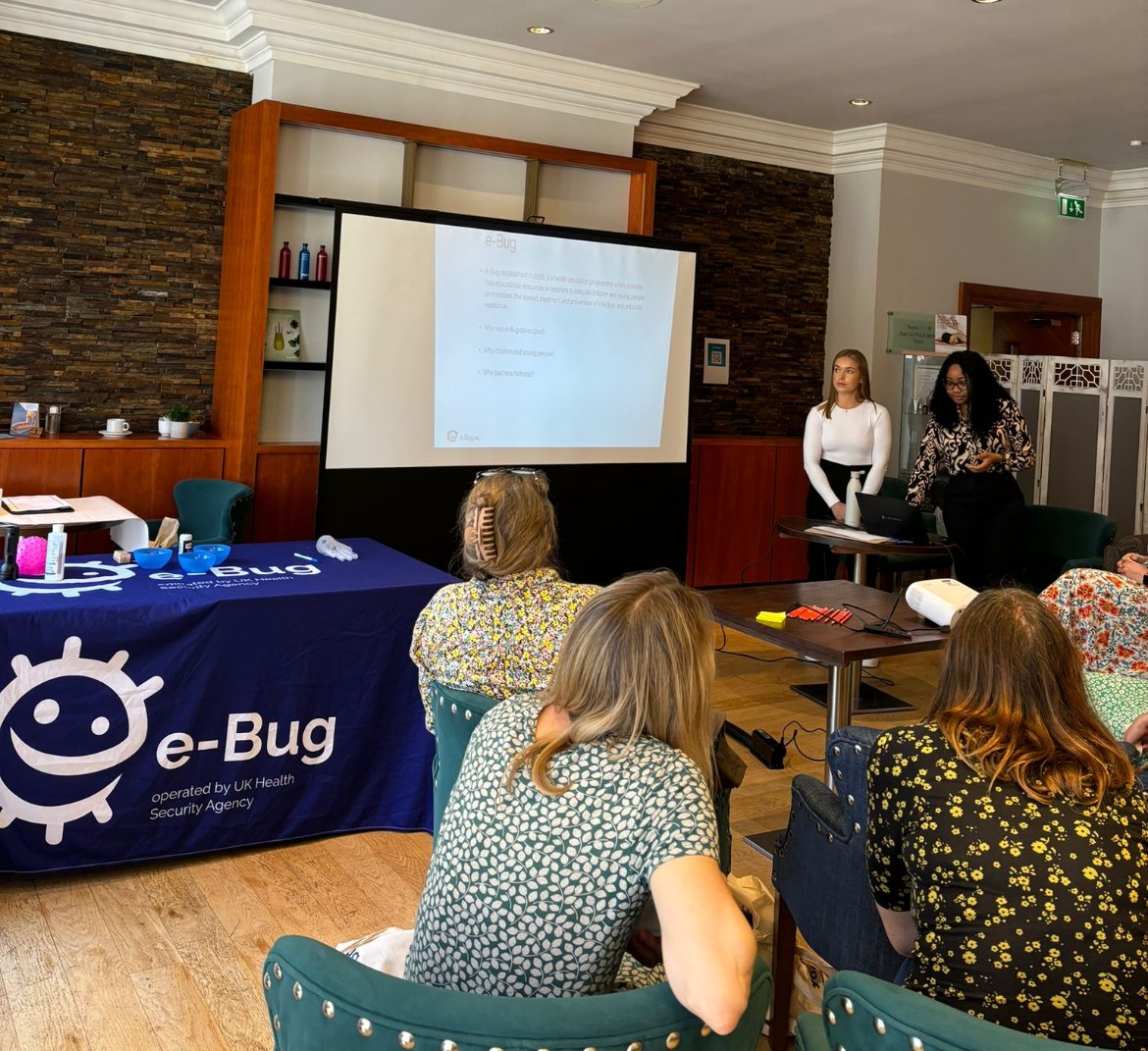 In June <a href="/eBug_UK/">e-Bug</a> attended the <a href="/ghll_uk/">Gloucestershire Healthy Living & Learning</a> conference, to showcase our resources to primary and secondary school teachers. This was a huge success and thank you to those who attended our workshop!
