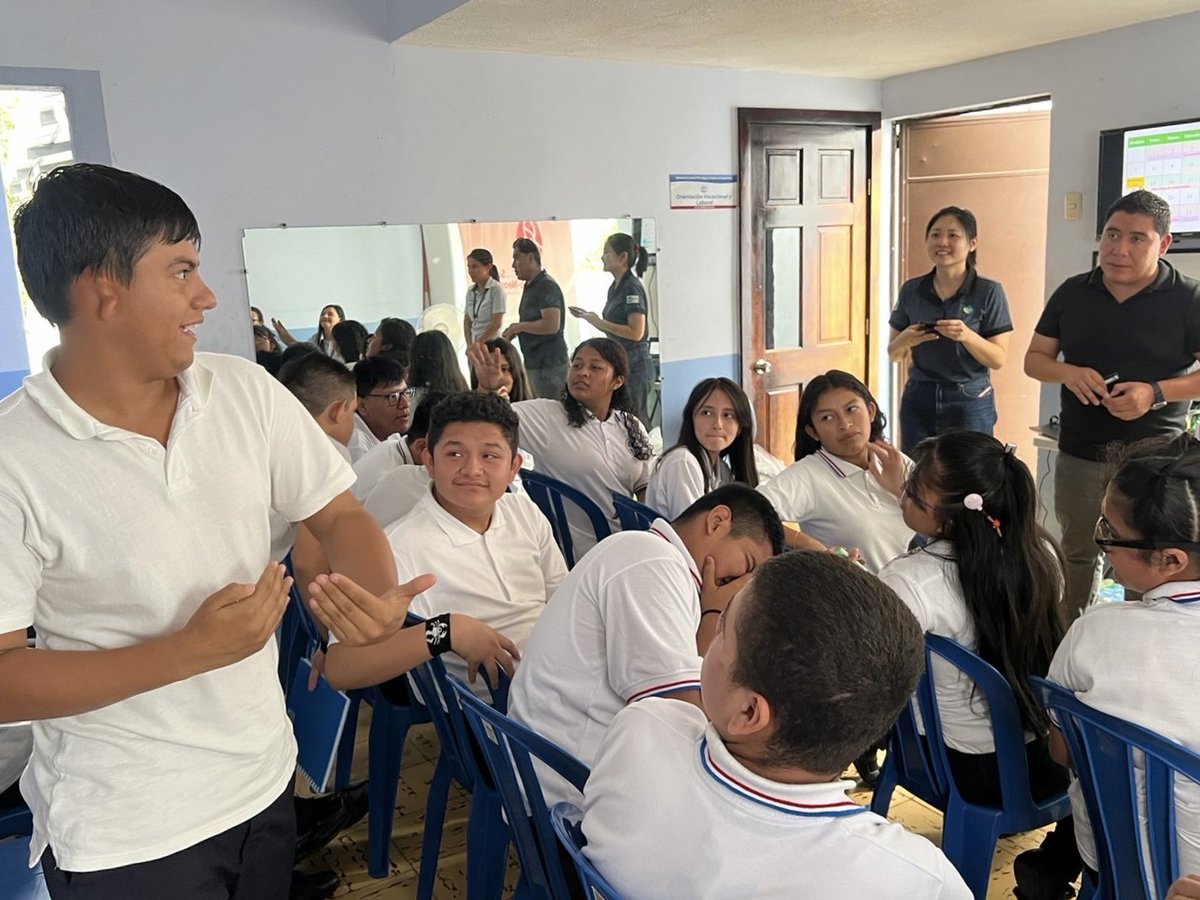NOTICIASTaiwan's tweet photo. Recientemente se llevó a cabo un taller de salud pública sobre fisiología como parte del proyecto de salud materno-neonatal, en el Centro de Educación Continuada para Adolescentes con Discapacidad Auditiva (#CECADA) en la ciudad de #Guatemala. #TaiwanPuedeAyudar
📸@TW__Guatemala https://t.co/7Y5kTvxt1F