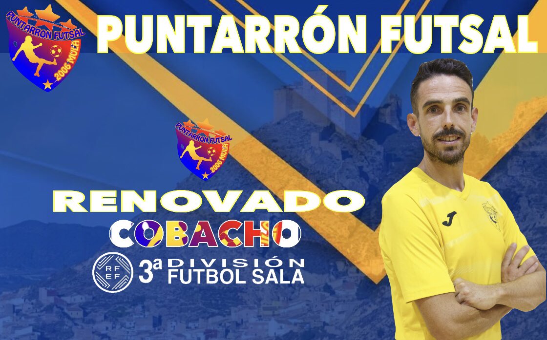 ¡¡¡RENOVADO!!!

🟡 Cobacho continuará otra temporada más. El pulmón que todo entrenador necesita para su equipo. Compromiso y solidaridad. 

Seguimos cumpliendo temporadas. Seguimos corriendo juntos. Mucha suerte y gracias por continuar. 💪🏽💛
