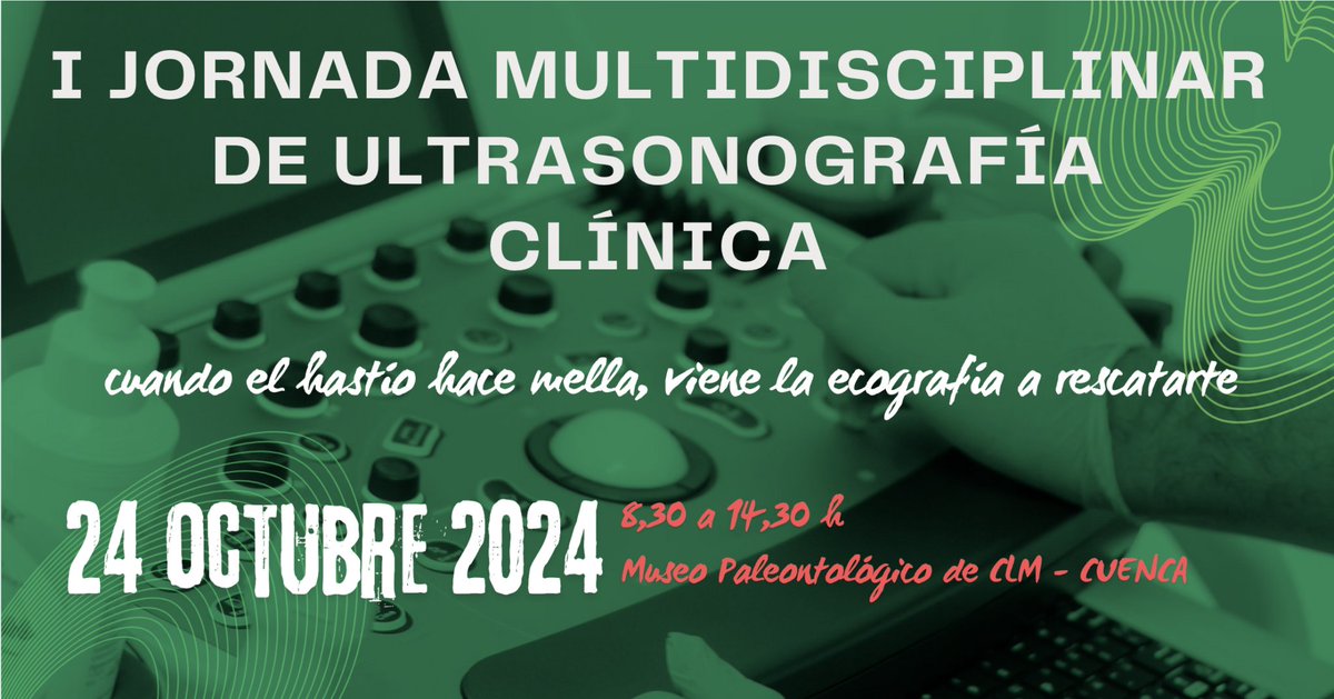 No te pierdas la Jornada Multidisciplinar de Eco Clínica en Cuenca en la que tendremos el placer de participar castillalamancha.ccaa-semes.org/i-jornada-mult…