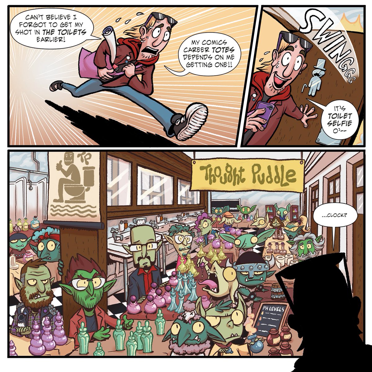 The digital version of Secrets of the Majestic anthology by <a href="/ChrisManji/">Chris 'Human Cryptid' Mole ☀️</a> &amp; <a href="/m_gearoid/">Gary Moloney</a> is out for backers! I wrote 'Wee Fellas' about a secret goblin convention and <a href="/Kingfridayjoe/">James Lawrence</a> smashed the art duties. Comics💪