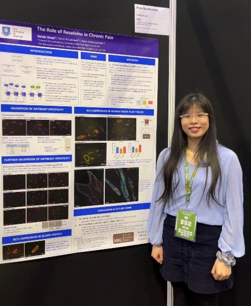 Hi, I’m Natalie Wong, a PDRA in the Boissonade lab. I investigate neurological responses in patients with pain due to dentine sensitivity, using EEG to see if there is a difference in response to tooth stimulation in patients with/without dentine sensitivity. #ECROfTheWeek