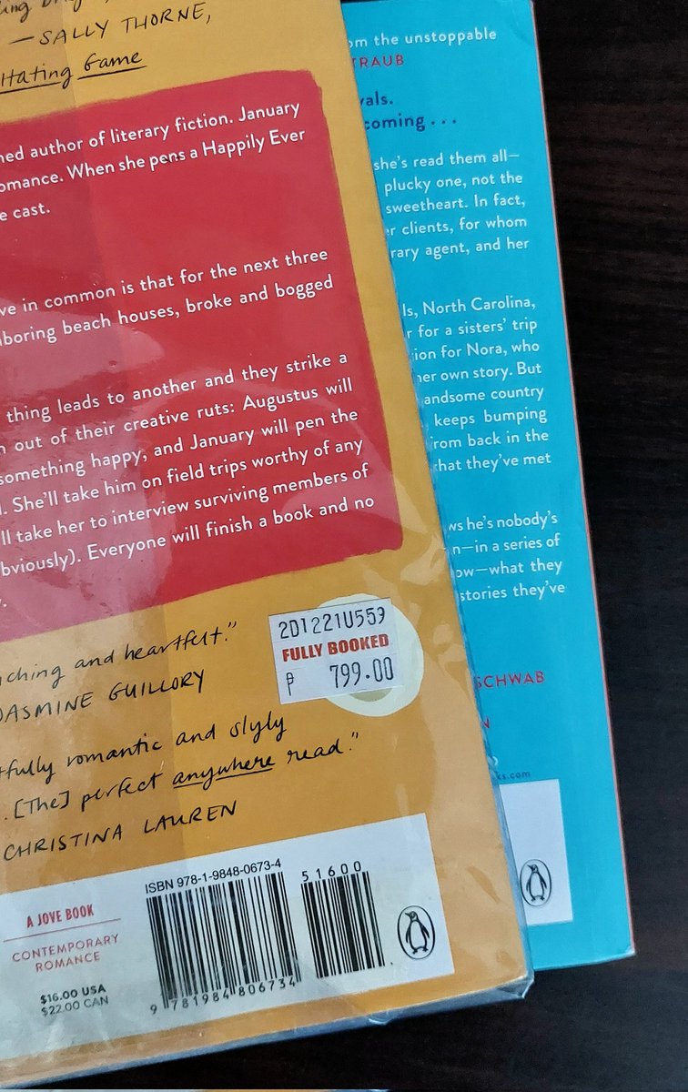 bgyukart's tweet photo. wts lfb ph [not kpop related]

emily henry preloved books

• beach read - 550 php
• book lovers - 450 php
• set - 950 php

- in very good condition
- read once only
- from fullybooked
- free pf

dm for details

# wts lfb novels books emily henry romance booktok booktwt https://t.co/kD8zqT0AEZ