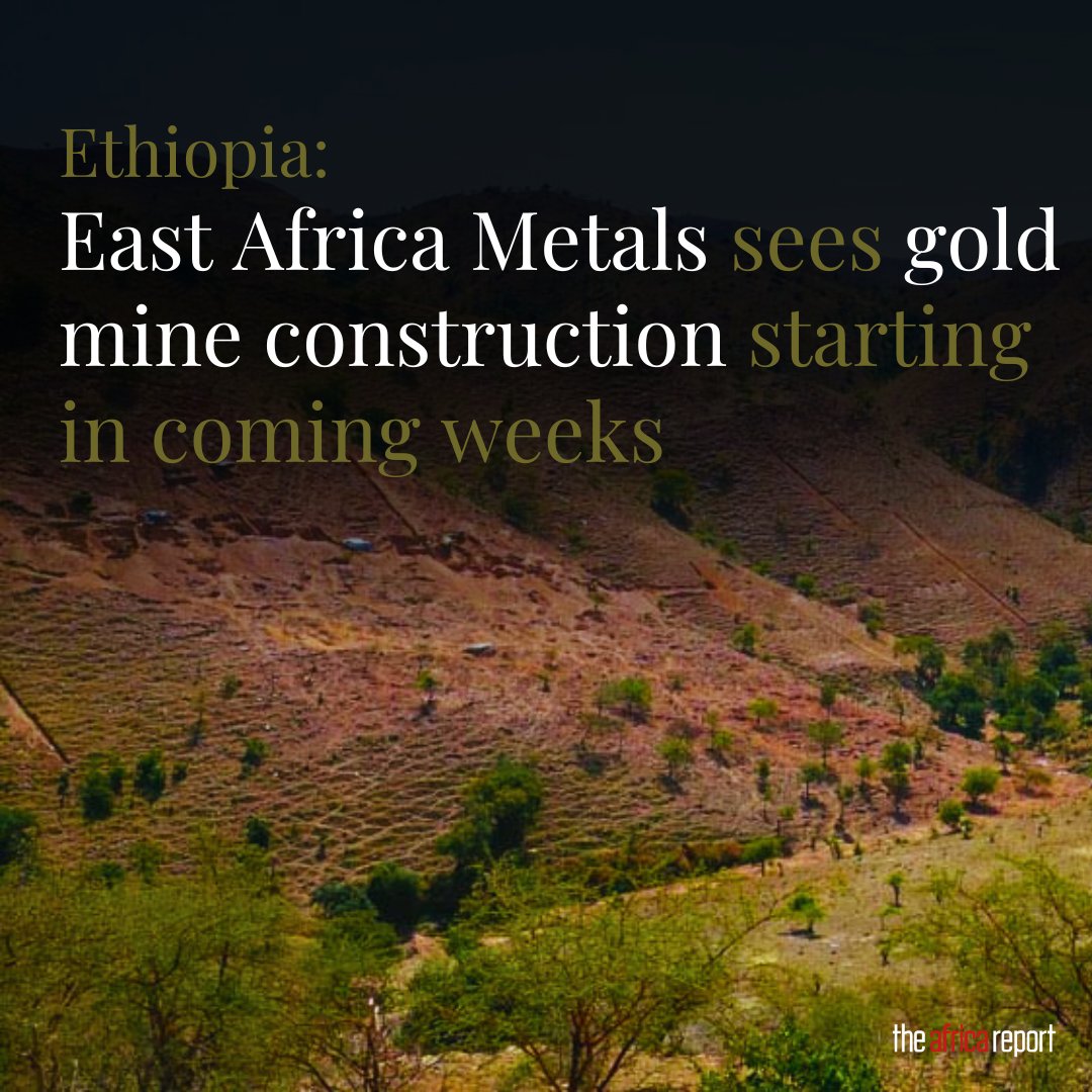 TheAfricaReport's tweet image. #Ethiopia: East Africa Metals CEO says that construction at two gold mining sites in Northern Tigray will start in the coming weeks and will be completed in 18 months.

David Whitehouse has more in his report
👇
shorturl.at/RRMu4