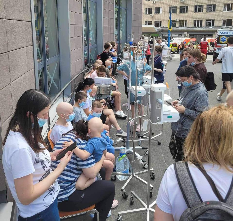 This is Europe in the 21st century. People are under the rubble. The terrorist state can damage the largest hospital crowded with sick kids and will face nothing except some grave concern. That same terrorist is now chairing the UN Security Council.

Unpunished evil always grows.