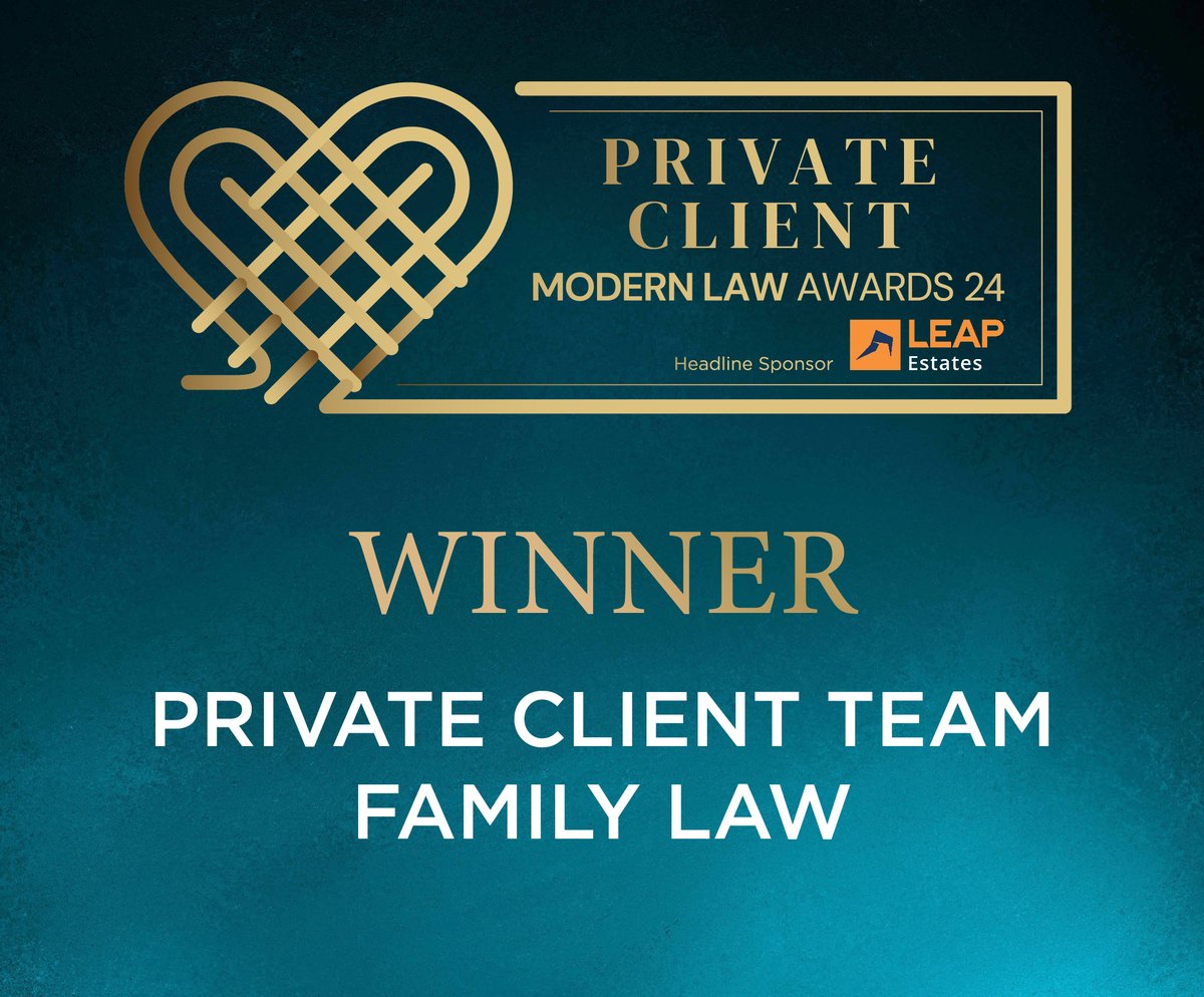 familylawflp's tweet photo. We were thrilled to celebrate a double win at the @ModernLawMag Private Client Awards 2024 where our specialist team was announced as winners of the Private Client Team – Family Law​ and the National Private Client Team awards. 

#TeamFLP #Awards #MLPCA24

https://t.co/3ellty7hbx https://t.co/4mhcpYInTP