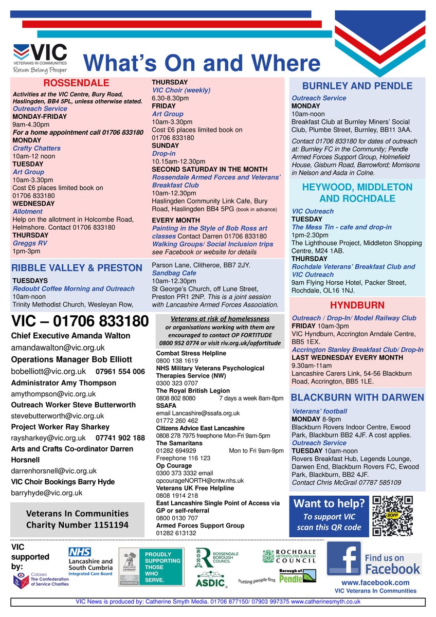 The Veterans In Communities June newsletter and our latest news is now ready to read and download from our website. For more information on any of our veterans services please contact us. veteransincommunities.org/news.html