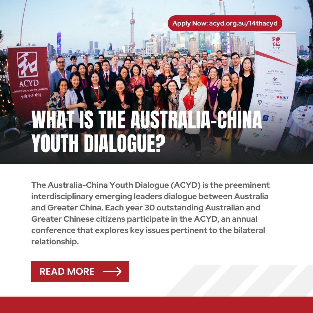 ACYDialogue's tweet photo. Call for nominations! Share this post to anyone in your network who you feel would benefit from being a delegate at the next ACYD to be held in Australia in November 2024. ​

Don't miss the opportunity to become a delegate at the 14th ACYD in 2024! https://t.co/Bp3rM6JJnL