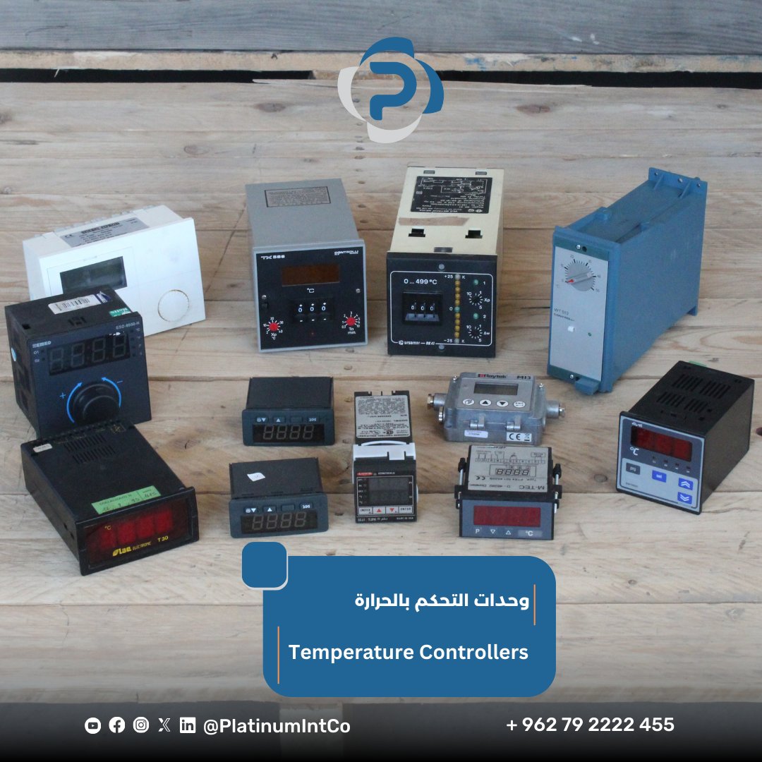 platinumintco's tweet image. تحكم دقيق مع وحدات التحكم في درجة الحرارة من بلاتينيوم الدولية!
Master Precision with Temperature Controllers from Platinum International!
Phone: +962792222455
Online: bit.ly/m/platinumintco
#TemperatureControllers #PrecisionControl #IndustrialAutomation #PlatinumInternational