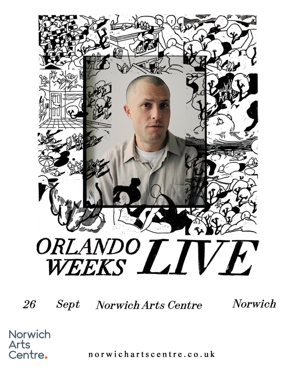 Norwich Arts Centre (@norwichartcentr) on Twitter photo Just announced and on sale this Friday 12 July 10am!
<a href="/OrlandoWeeks/">Orlando Weeks</a> + support 🙌
🗓️Thurs 26 Sept | 8pm
🎟️norwichartscentre.co.uk/event/orlando-… Just announced and on sale this Friday 12 July 10am!
<a href="/OrlandoWeeks/">Orlando Weeks</a> + support 🙌
🗓️Thurs 26 Sept | 8pm
🎟️norwichartscentre.co.uk/event/orlando-…