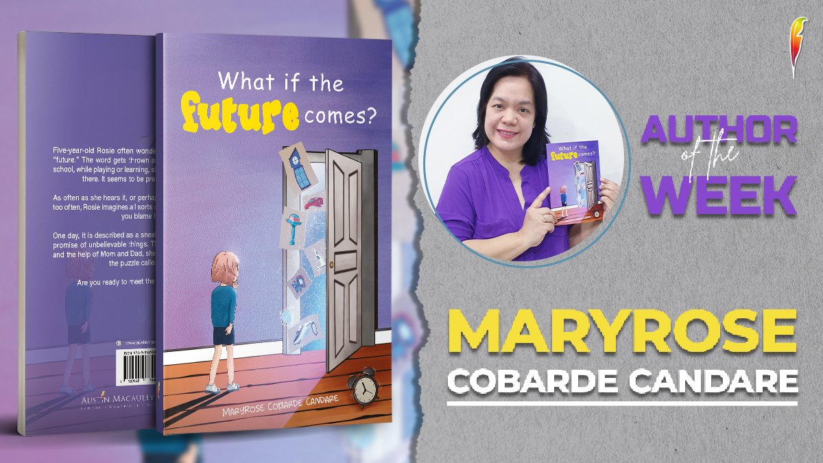 AMPublishersUAE's tweet image. Meet our Author of the Week: MaryRose Cobarde Candare! 

Through the curious eyes of five-year-old Rosie, MaryRose explores the concept of the &quot;future.&quot; Join Rosie on her imaginative journey.

Order your copy now | bit.ly/4ePBiwW

#Author #MustReadBooks #BooktoRead