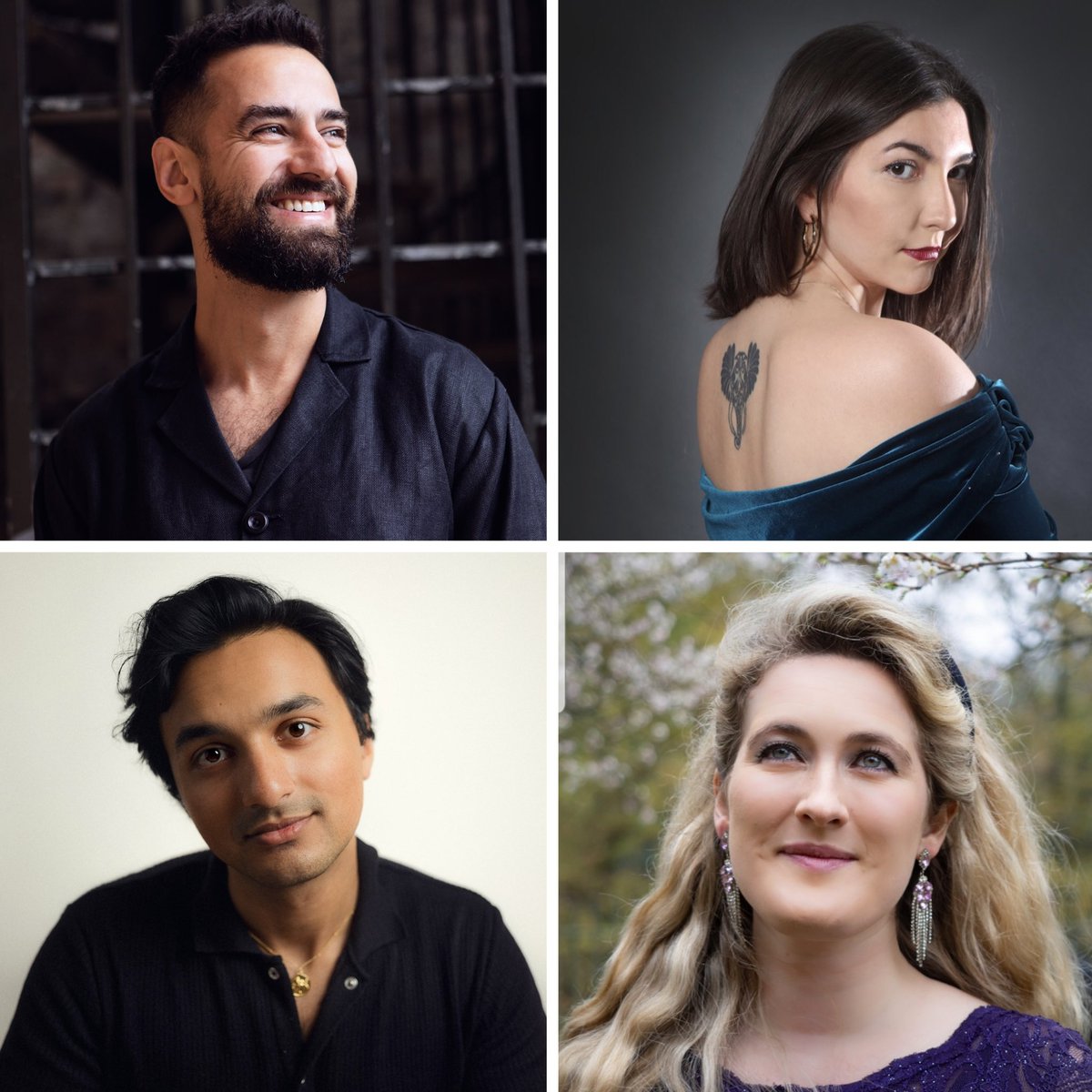 We are thrilled to welcome <a href="/HilaryCronin/">Hilary Cronin</a>, Emma Roberts, @zahidtenor, and <a href="/DanDSouza1/">Dan D'Souza</a>, who make up the soloist team for Rossini’s ‘Petite Messe Solennelle’. Join us on Sunday 21 July in <a href="/KLFestival/">King's Lynn Festival</a> as we take to the stage alongside these wonderful artists. bit.ly/3RUfqGV