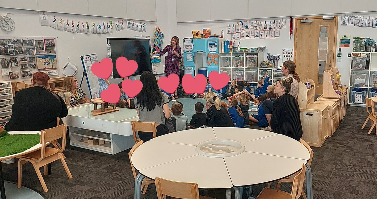 It's great to welcome our next year's Oak families this morning into Oak Learning Zone for the first time!