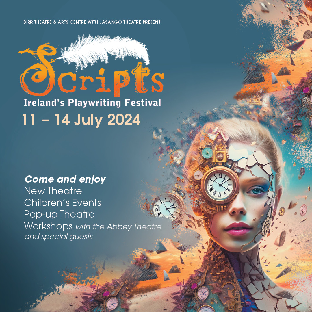 Abbey Theatre (@abbeytheatre) on Twitter photo We are proud to support <a href="/ScriptsIreland/">Scripts Ireland</a> festival from 11-14 July in Birr, Co Offaly with colleagues from our Literary and New Work department participating in this year's event.
Full details of the exciting programme can be found here: scriptsireland.com/whatson We are proud to support <a href="/ScriptsIreland/">Scripts Ireland</a> festival from 11-14 July in Birr, Co Offaly with colleagues from our Literary and New Work department participating in this year's event.
Full details of the exciting programme can be found here: scriptsireland.com/whatson