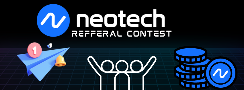 NeoTech_Ai's tweet image. 💌 Join our referral contest and win $NEOT tokens! Simply type ( /referral ) in our Telegram chat to get your unique referral link and share it with your network.

🪂 Top 20 contributors will be rewarded in $NEOT tokens! The contest ends at launch, so start referring now!

🏆…