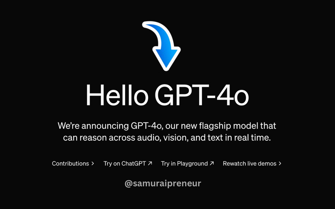 samuraipreneur's tweet image. GPT-4o broke the internet a few weeks ago.

But still most people don’t take full advantage of how powerful it is.

11 Wild Examples of what it's capable of: