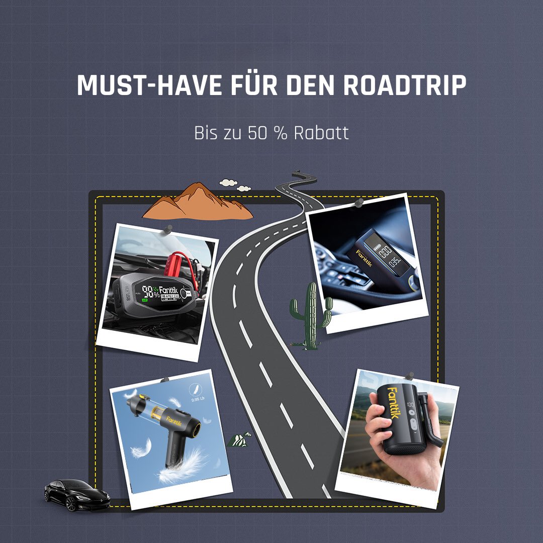 fanttik_de's tweet photo. Geben Sie Gas, Autobesitzer! 🚗 Sehen Sie sich dieses Bild an, um einige wichtige Zubehörteile von Fanttik zu sehen, die jeder Autobesitzer braucht! Von Reifenfüllern bis hin zu Autostaubsaugern, sie haben alles für Sie!

#fanttik #autozubehör #caressentials #primeday #rabatte https://t.co/lwRowalk59