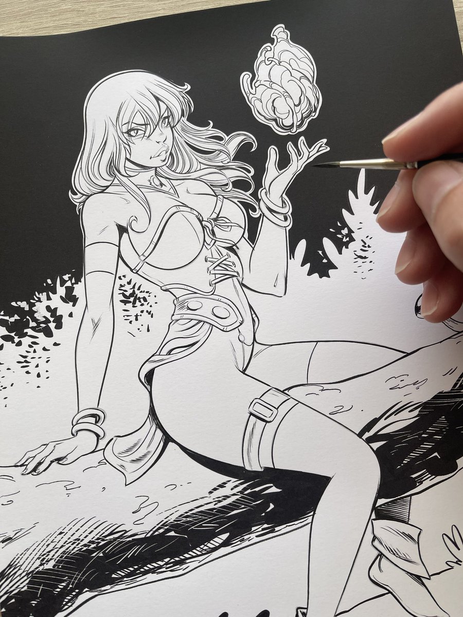 Dani_Docampo's tweet photo. Callistra Tailling (dédicace Imperfect 6)
#witchmemory @GDBMCasteleven https://t.co/E12Vytqgqs