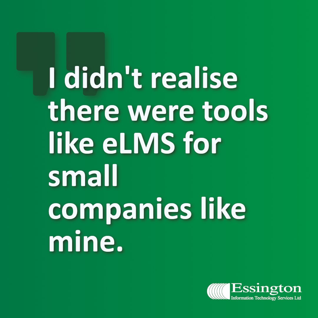 Essington_ITS's tweet image. Learn how small businesses are taking advantage of corporate level learning management systems to help boost their learning programs.

➡️ essingtonits.co.uk/elms-for-busin… 

#eLMS #LearningPrograms #EssingtonITS #HelpingPeopleLearn