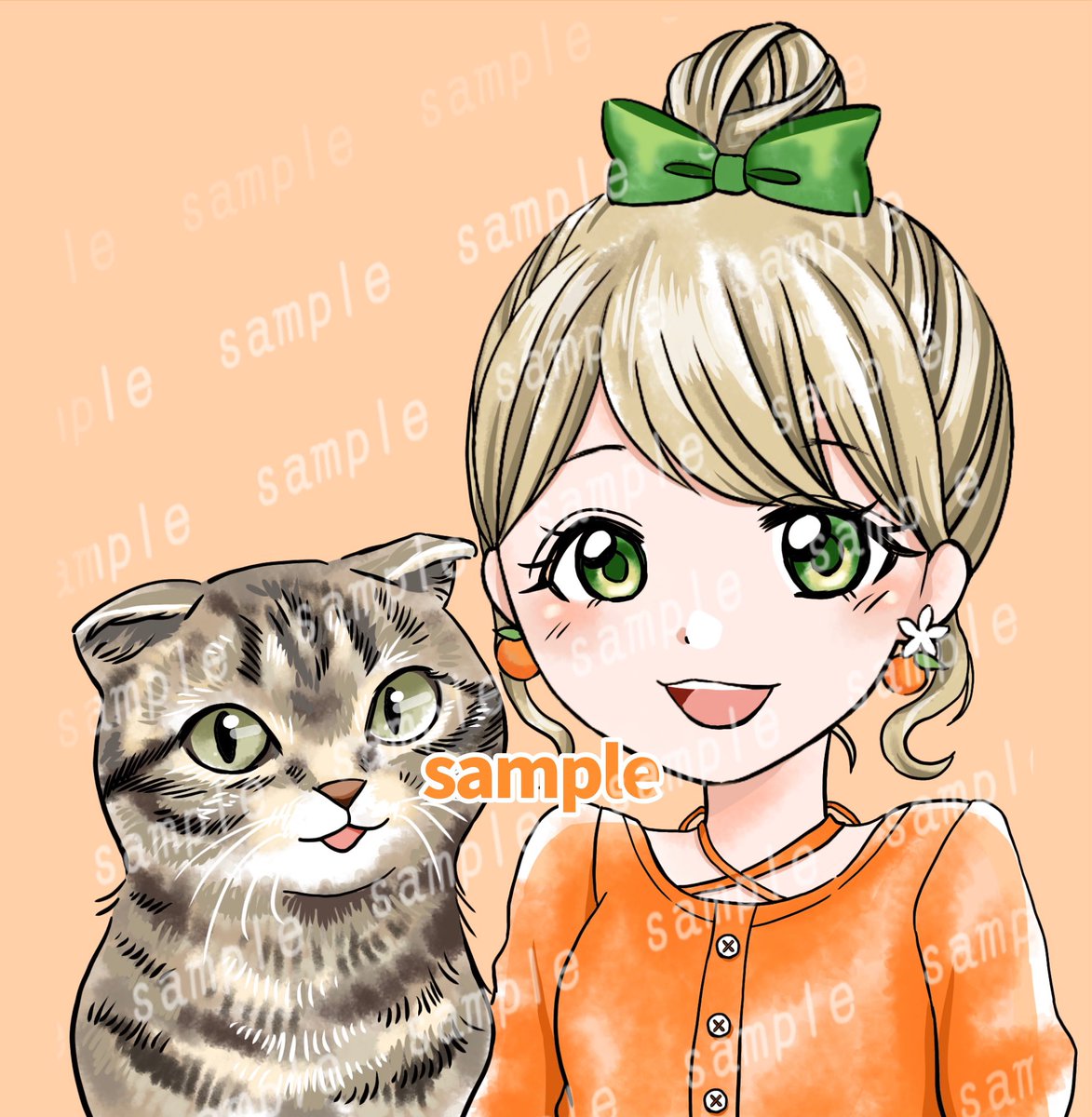 「ハッチ2」猫イラスト（原画） 猫イラスト「ハッチ2」（原画） イラスト 安部円子 通販