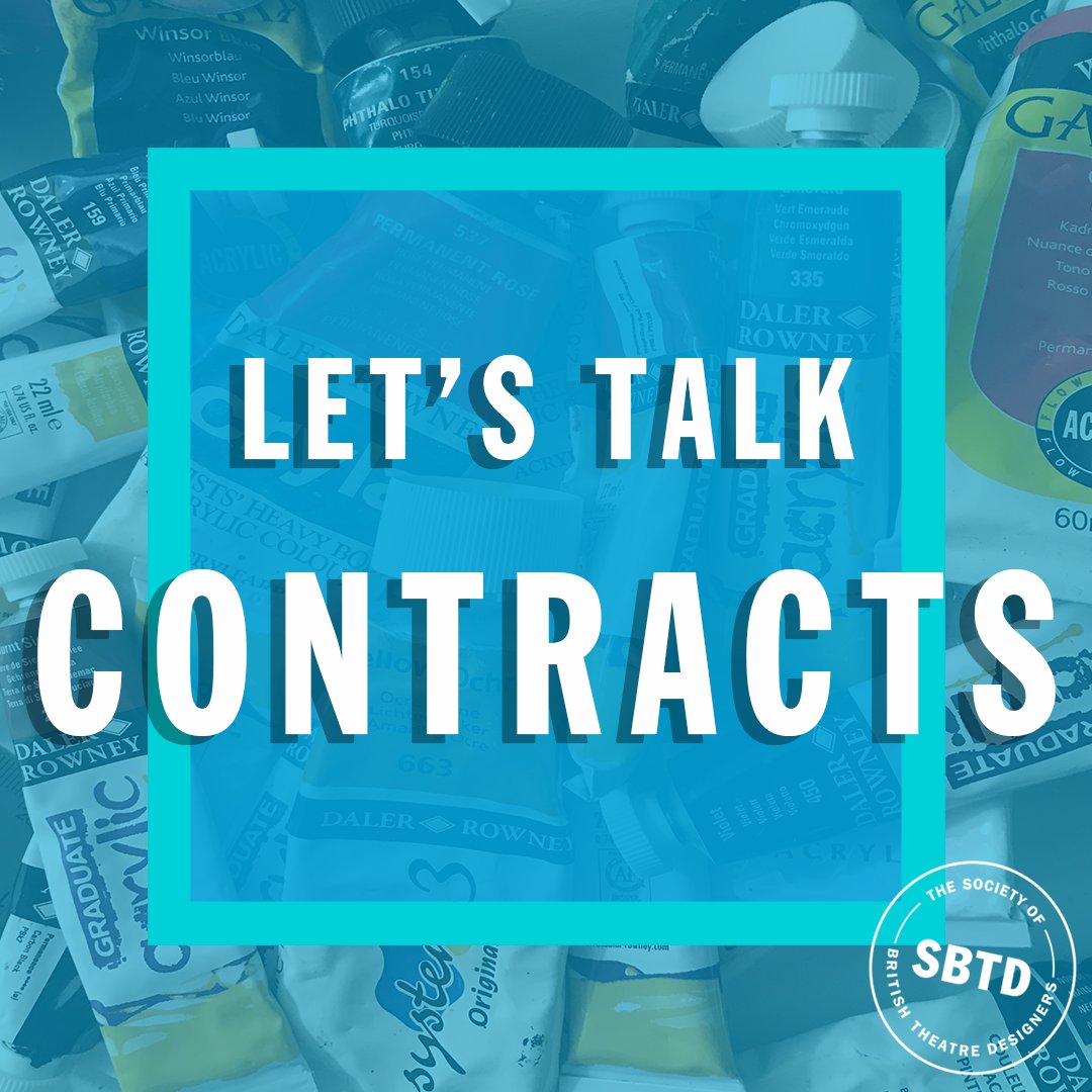 weareSBTD's tweet photo. One week to go until our CONTRACTS zoom talk. 15th July, 11am

Open to everyone, aimed at those in the early part of their careers. Panellists include Designer Nicky Shaw, Charlotte Bence from @EquityUK and Stella McCusker Delicado from @CVH_Management. 

https://t.co/gNSeOCztWd https://t.co/55rWwhbtz5