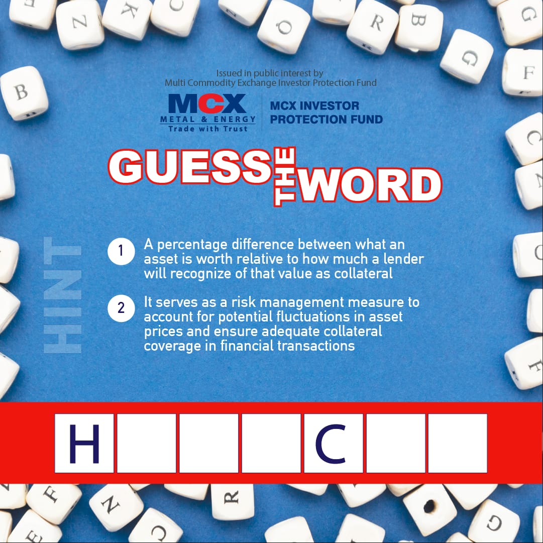 GUESS THE WORD #guess #word #commoditymarkets #hedging #riskmanagement  #derivatives #awareness #options #futures #trading #education #risk  #DabbaTrading