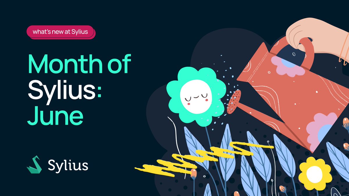 Start of a new month? It means one thing - Month of Sylius! 🦢

As always, we're excited to share the latest news and updates from June with our amazing community. Here's a sneak peek at what you'll find in this month's summary:
🧵1/3 ⬇️