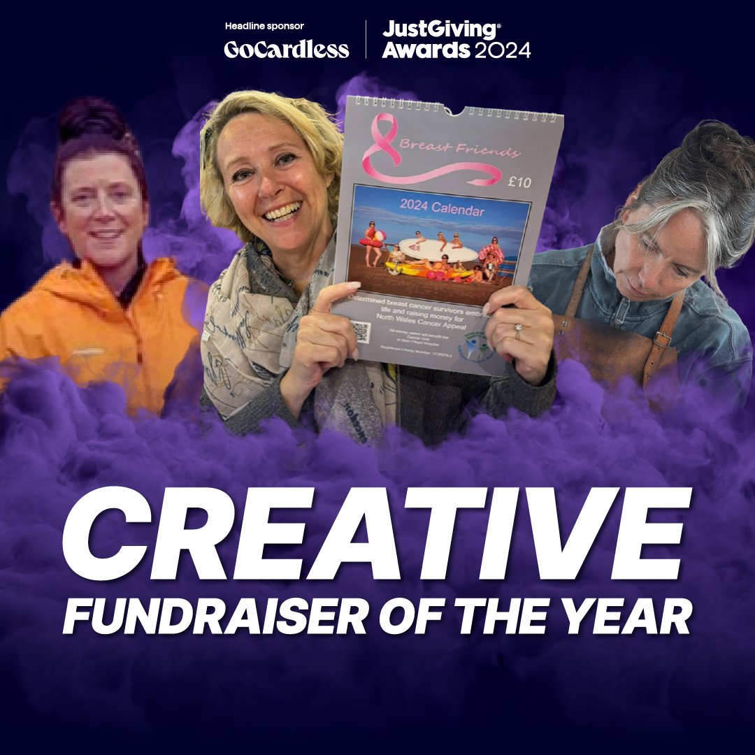 JustGiving's tweet image. These fundraisers aren't afraid to think outside of the box when it comes to unique fundraising ideas.

Meet our Creative Fundraiser of the Year finalists!

🎨 Penny Hardy

📅 Sally Smart

🐴 Emma Webb

#GoCardless #JGAwards