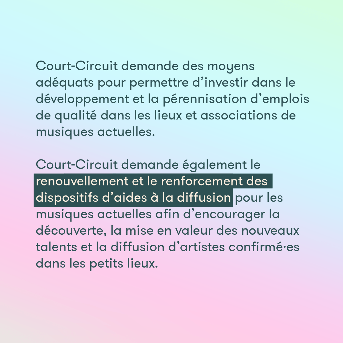 Court-Circuit - Fédération des Musiques Actuelles tweet media