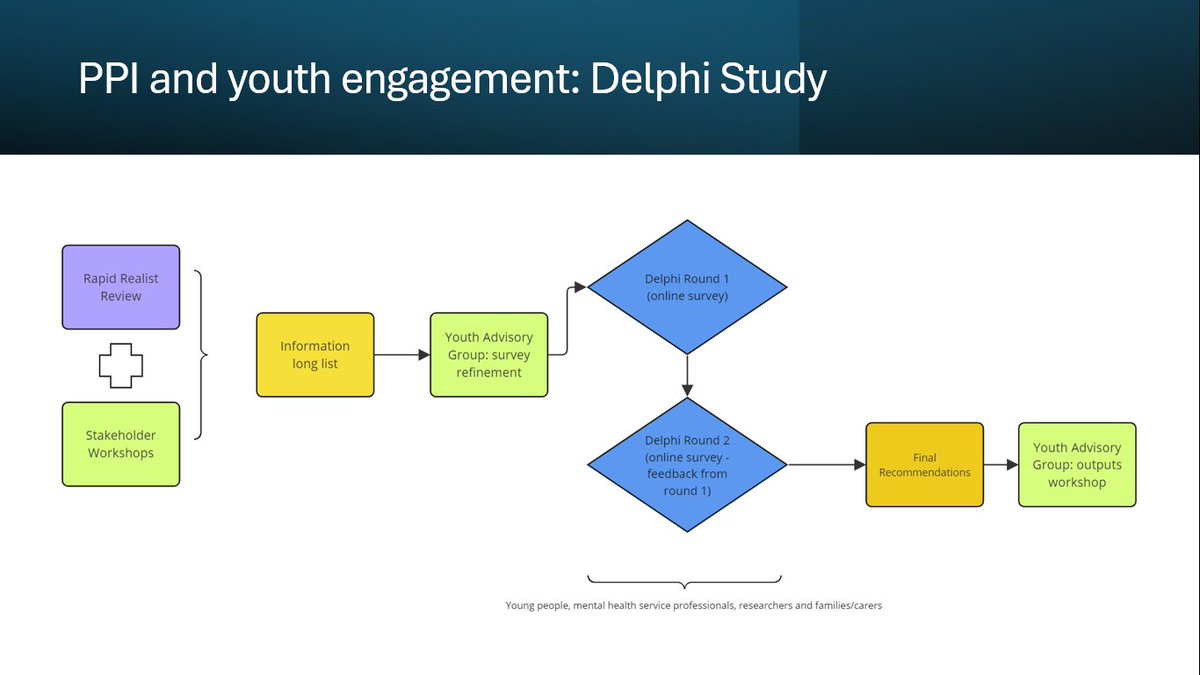 I appreciate the steps they have taken to facilitate youth co-production (eg transparency and being honest with what can or can’t be changed/ sharing power and responsibility) - it makes me feel a lot more respected and valued. #HSRUK24