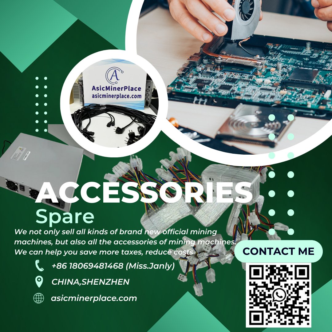 AMP_Janly's tweet image. 📈Wish the market up soon
🔗/t.me/AsicminerplaceCH
🌐#Asicminerplace.com
📲+8618069481468
#Controlboard #btcminer #kaspaminer #whatsminer #m53s #KS5pro #Powersupplyunit #Iceriver #Jasminer #Goldshell #Mining #cryprocurrency #Bitcoin #ETF  #ETC #kaspa #dogecoin #ROI #Radiator
