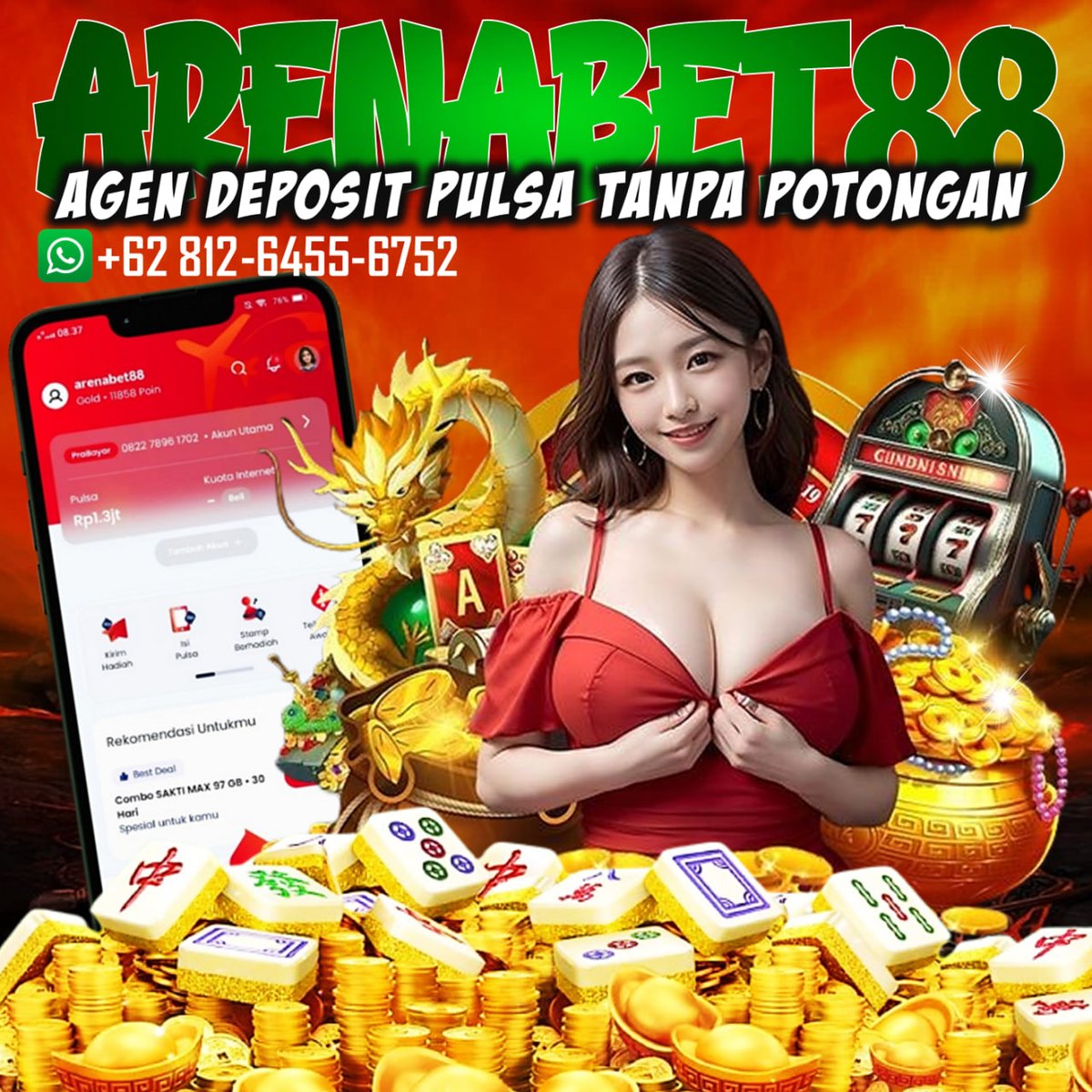 sintaARENA88's tweet image. ARENABET88 Judi Slot Deposit Pulsa Tanpa Potongan
Arenabet88 - Situs game slot deposit Pulsa aman dan terpercaya dengan budget rendah tetapi memberikan keuntungan ekstra berlimpah karena banyak insentif dan jackpot dari semua permainan judi slot. 
WA : +62 812–6455–6752
#simpati