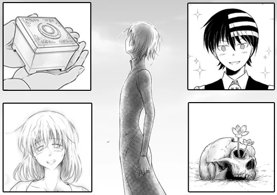 【二次創作】Clockwork -chapter5-(最終回)https://t.co/J8ggEsMJ1k #クロスフォリオ 

2016年に発行したソウルイーター二次創作同人誌「Clockwork」の再録です
※同人誌版は完売しております。再版の予定はございません

あの日、親友と交わした「約束」は果たして遂げられるのか── 
