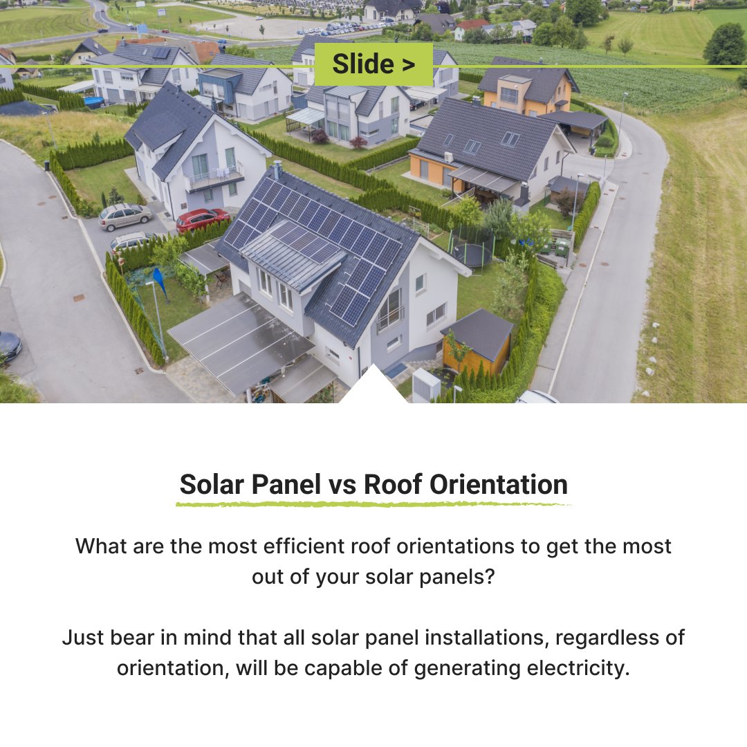 Projects4Roofin's tweet photo. ⚡🔝 Optimize your energy with the right roof orientation for solar panels! #GoSolar #EcoEnergy #SmartHomes https://t.co/2u7TkodD6L